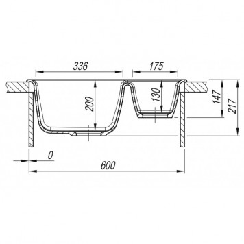 DR.Gans АСТРА 620 K (310) серый-3