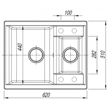 DR.Gans АСТРА 620 K (310) серый-2